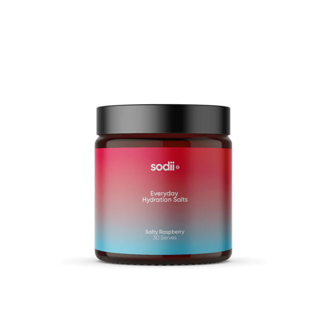 Sodii – Everyday Hydration Salts - Tubs – Salty Raspberry