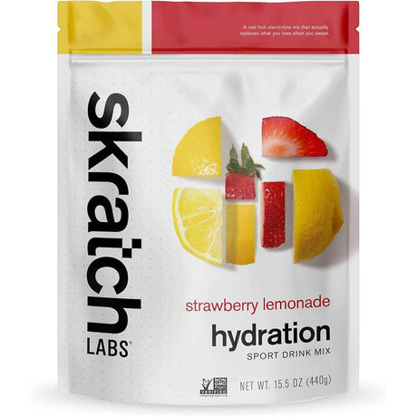 Skratch Labs Clear Hydration Drink Mix - Strawberry Lemonade