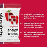 Skratch Labs Raspberry Energy Chews